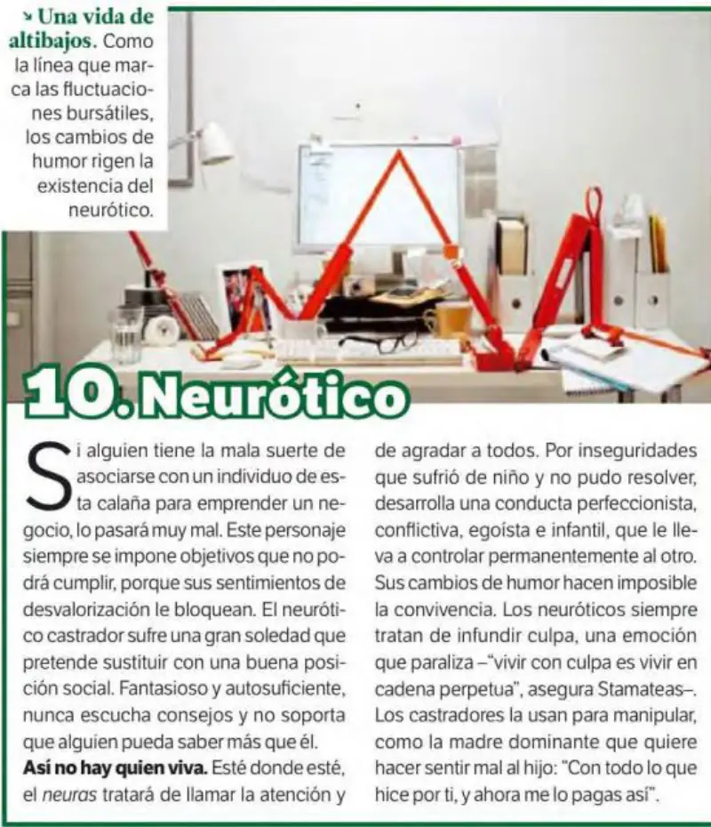 10 neurotico